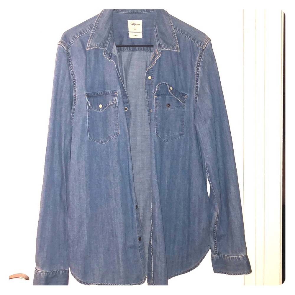 Western Style Jean Shirt